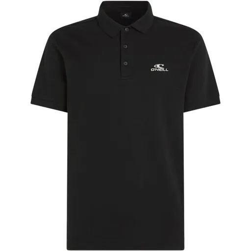 O'Neill SLUB POLO Pánské polo triko, černá, velikost