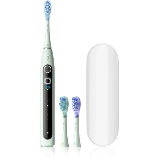 Oclean X Pro 20 Set sonický zubní kartáček + 2 náhradní hlavice s cestovním pouzdrem Green
