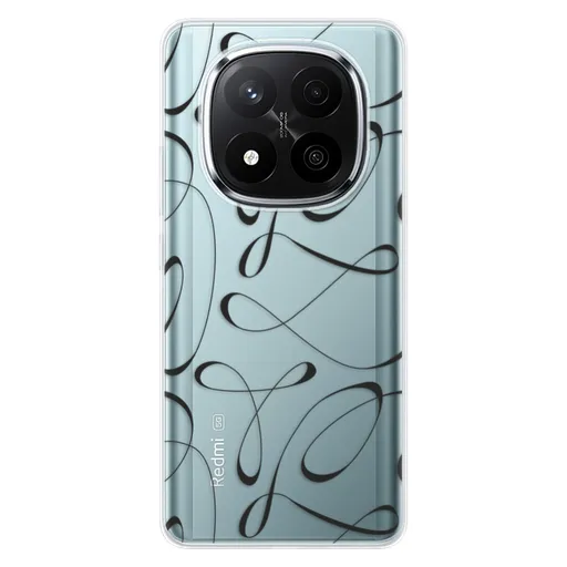 Odolné silikonové pouzdro iSaprio - Fancy - black - Xiaomi Redmi Note 14 Pro 5G/14 Pro+ 5G