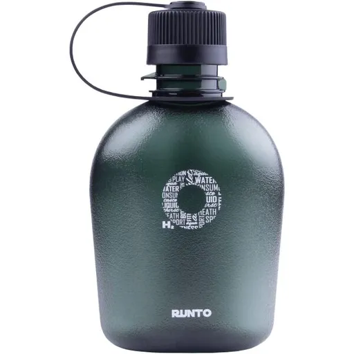 Runto CHUTOR 500 ML Sportovní tritanová lahev, tmavě zelená, velikost 500 ML