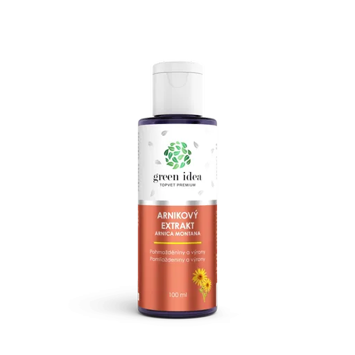 Arnikový extrakt - Arnica montana 100 ml - Green idea