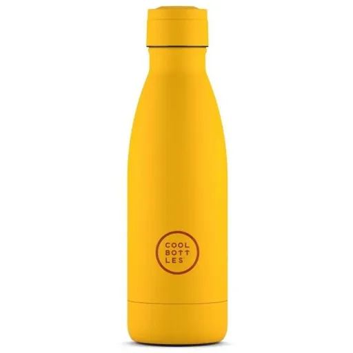COOL BOTTLES TERMO 350 ML Termo láhev, žlutá, velikost 350 ML