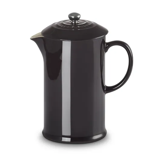 French press kávovar 1 l, BLACK ONYX, kamenina, Le Creuset