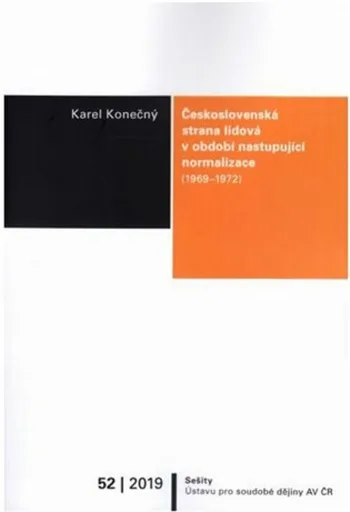 Československá strana lidová v období nastupující normalizace (1969-1972) - Karel Konečný