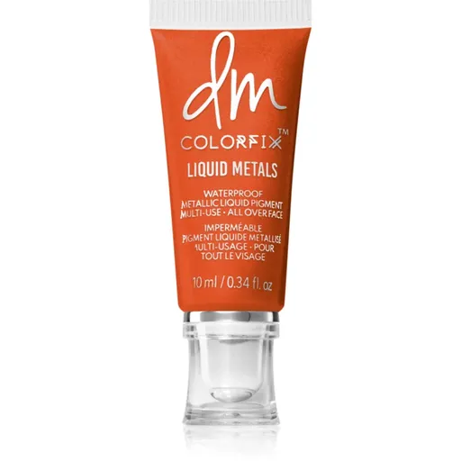 Danessa Myricks Beauty Colorfix Liquid Metals multifunkční líčidlo pro oči, rty a tvář odstín Hot Fire 10 ml