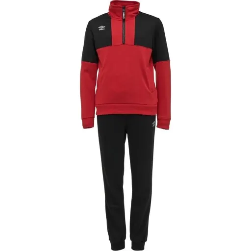 Umbro PRESLEY Chlapecká tepláková souprava, černá, velikost 152-158