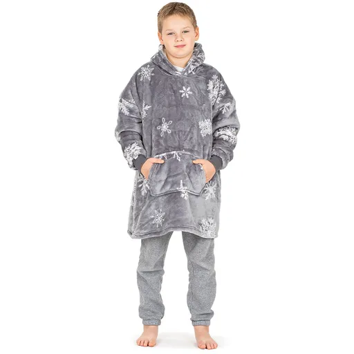 4Home Beránková mikina mikroplyš Silent Snowfall, uni S - dětské