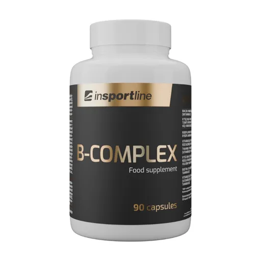 Doplněk stravy s vitaminy B inSPORTline B-Komplex, 90 kapslí