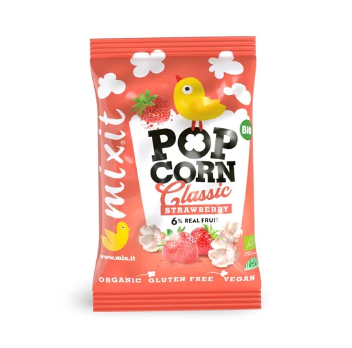 Mixit BIO popcorn do kapsy Jahoda 13 g