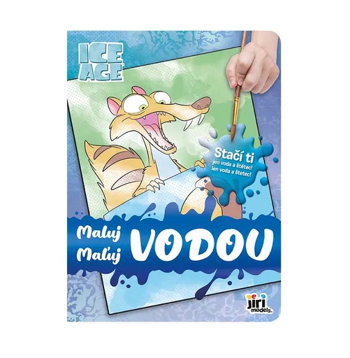 JIRI MODELS Maluj vodou Doba ledová 1 ks
