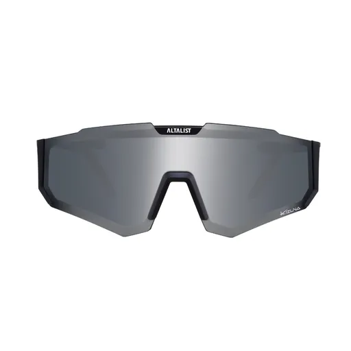 Juniorské sluneční brýle Altalist Kizuna JR černo-oranžová se stříbrnými skly