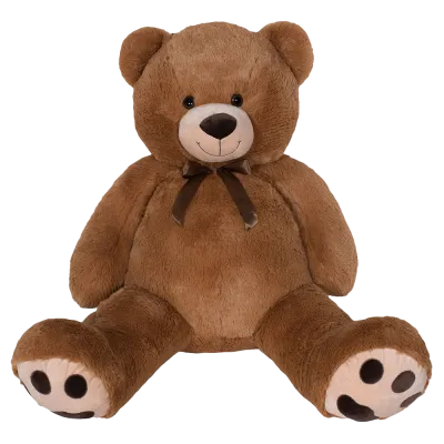Plyšový medvěd hnědý 120 cm
