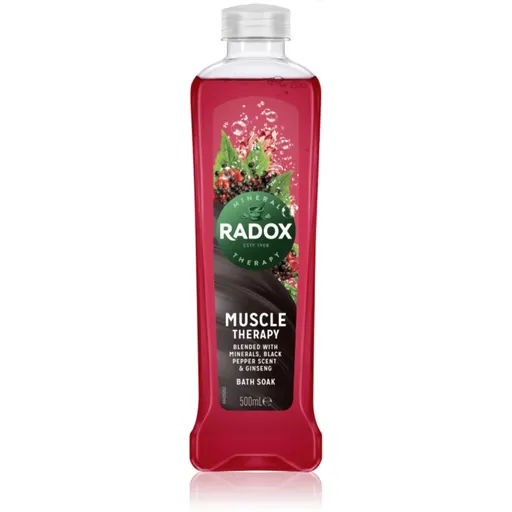 Radox Men Muscle Therapy pěna do koupele Black Pepper