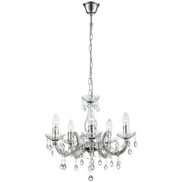 Globo - Lustr na řetězu 5xE14/40W/230V (123309)