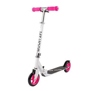 My Hood 145 Koloběžka skládací bílo-růžová (505160)