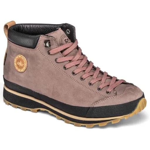 Lomer BIO NATURALE MID 5OTH ANN W Dámská treková obuv, růžová, velikost