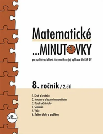 Matematické minutovky pro 8. ročník / 2. díl - Miroslav Hricz