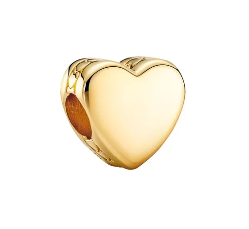 Pandora Pozlacený srdíčkový korálek Shine Moments 762015C00