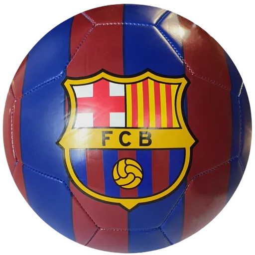 Fotbalový míč FC Barcelona vel. 5, červeno-modrý