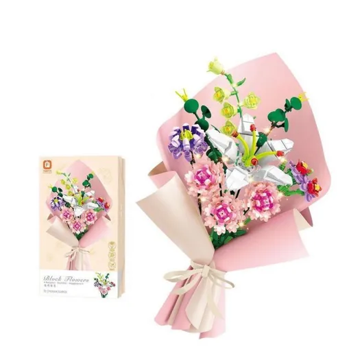 MaDe Stavebnice kytice, 514 dílů