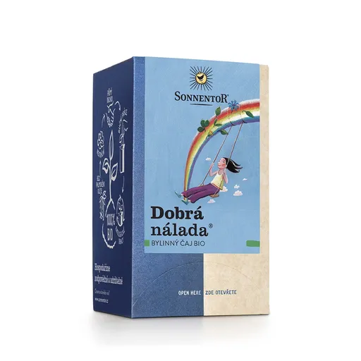 SONNENTOR Dobrá nálada BIO porcovaný čaj 18x1,5 g
