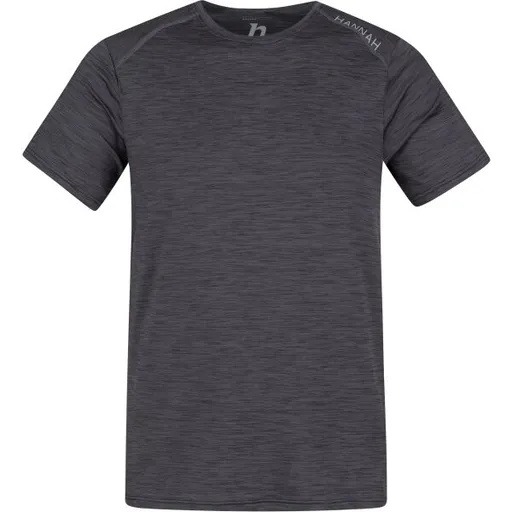 Hannah PELTON Pánské funkční tričko, tmavě šedá, velikost