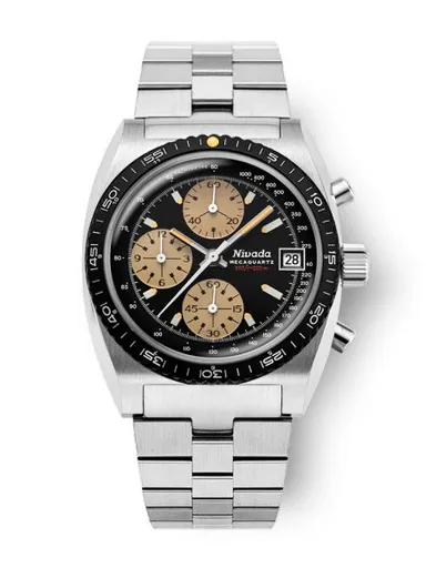 Nivada Grenchen Chronosport Mecaquartz - Chronosport Bracelet