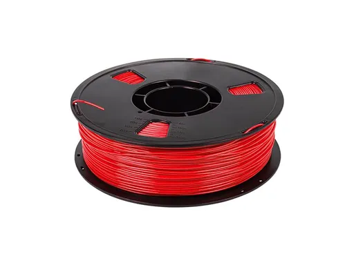 PLA vlákno pro 3D tiskárnu - 1kg červené 1,75mm