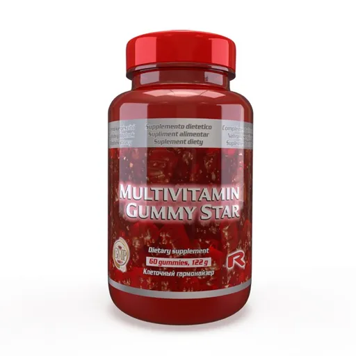 Starlife Multivitamin Gummy star 60 kapslí