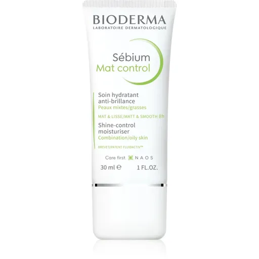 Bioderma Sébium Mat Control lehký hydratační krém proti lesknutí pleti a rozšířeným pórům 30 ml