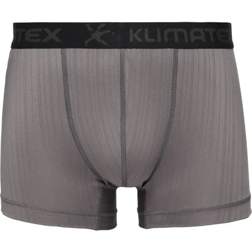 Klimatex RUNE Pánské funkční boxerky, šedá, velikost XXL