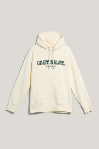 MIKINA GANT GRAPHIC SWEAT HOODIE CREAM