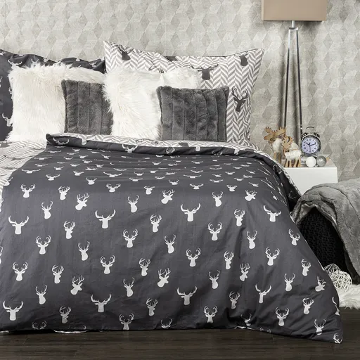 4Home Bavlněné povlečení Reindeer, 140 x 200 cm, 70 x 90 cm