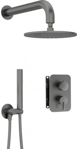 DEANTE Silia Concealed BOX, baterie Podomítkový sprchový set, s baterií BOX se sprchovou hlavicí BXYYDQSM