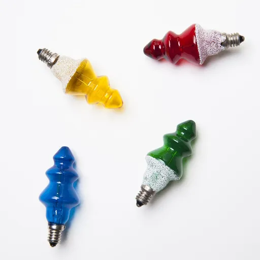 Exihand Žárovka Stromek barevný 20V/0,1A, balení 36 ks