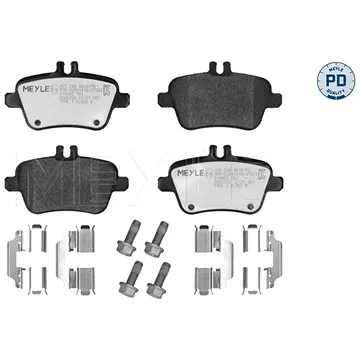 MEYLE Brzdové destičky přední (0252484818/PD)