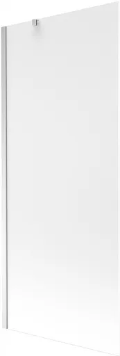 MEXEN/S Next vanová zástěna FIX 80 x 150, mražené sklo, chrom 895-080-000-00-30-01