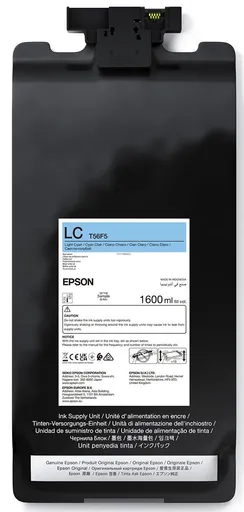 EPSON C13T56F500 - originální cartridge, světle azurová