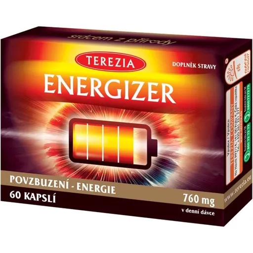 TEREZIA ENERGIZER 60 CAPS Energetický doplněk, , velikost