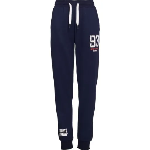 Lewro SJUN Chlapecké tepláky, tmavě modrá, velikost 116-122