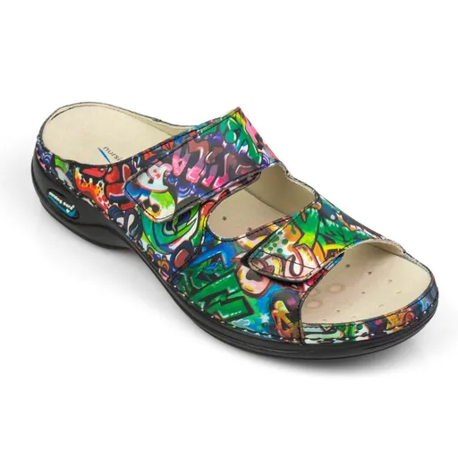 Nursing Care VIENA dámská pantofle pratelná graffiti WG8F3, 40