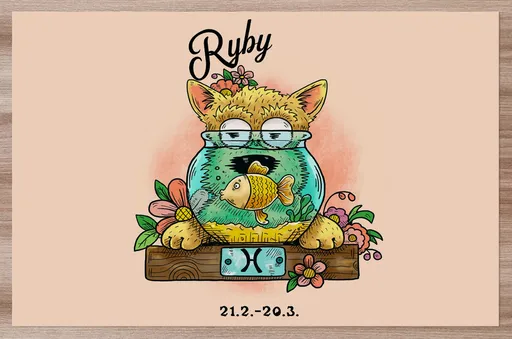 Prostírání Psí znamení – ryby