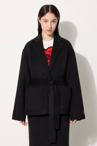 Vlněná bunda Kenzo Double Face Workwear Jacket