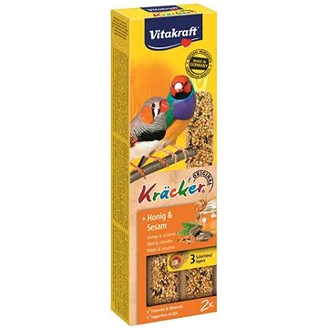 Vitakraft Kracker exoti med+sezam 2 ks  (4008239212573)