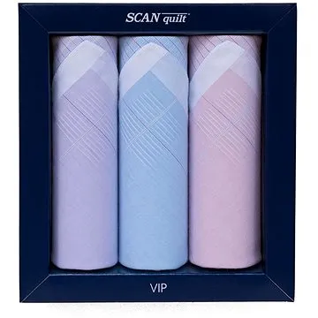 SCANquilt dámské kapesníky VIP 3 ks L46 (32818)