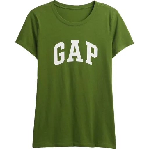 GAP V-SS LOGO CLASSIC TEE Dámské tričko, zelená, velikost