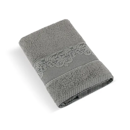 Bellatex Froté ručník kolekce Orchidea tmavě šedá, 50 x 100 cm, 50 x 100 cm
