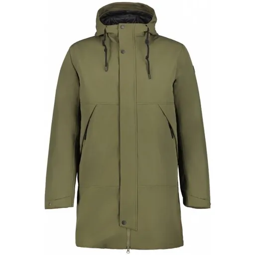ICEPEAK AIKAS Pánská parka, khaki, velikost