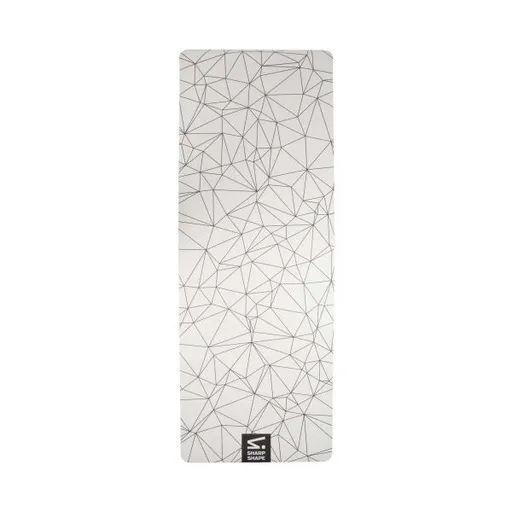 SHARP SHAPE PU YOGA MAT SPACETIME Jogamatka, bílá, velikost