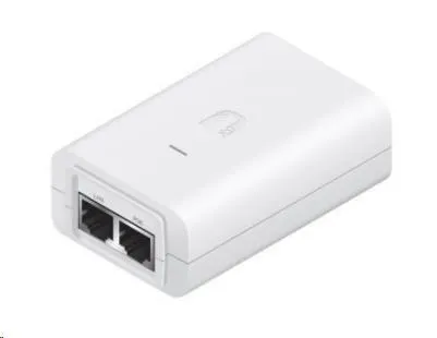 UBNT POE-24-7W-G-WH [Gigabit PoE adapter 24V/0, 3A (7W), pro LBE-5AC-Gen2, LBE-5AC-16-120, vč.napájecího kabelu]